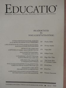 Berde Éva - Educatio 2010. ősz [antikvár]