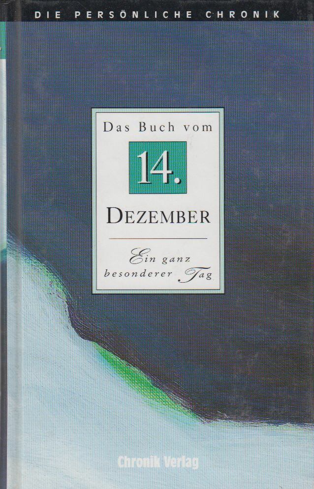 Michael Venhoff - Das Buch vom 14. Dezember [antikvár]