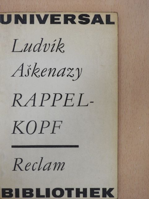 Ludvík Askenazy - Rappelkopf [antikvár]