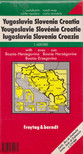 Jugoslawien - Slowenien - Kroatien 1:600000 [antikvár]