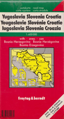 Jugoslawien - Slowenien - Kroatien 1:600000 [antikvár]