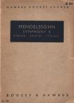 MENDELSSOHN - Symphony 4 [antikvár]
