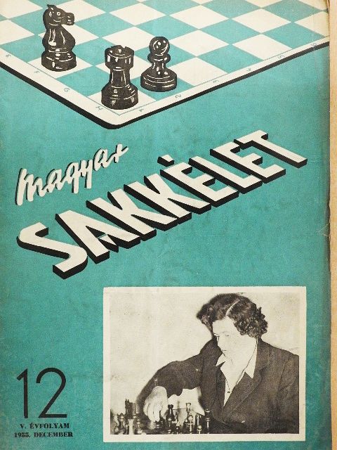 Dr. Bán Jenő - Magyar Sakkélet 1955. december [antikvár]