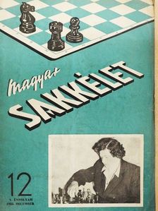 Dr. Bán Jenő - Magyar Sakkélet 1955. december [antikvár]
