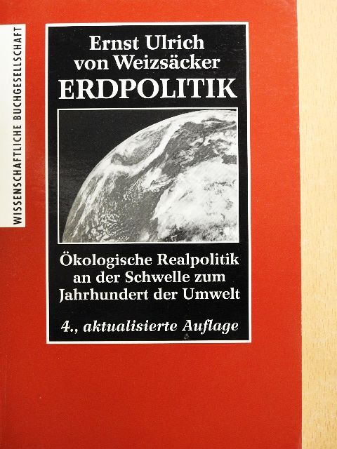 Ernst Ulrich von Weizsäcker - Erdpolitik [antikvár]