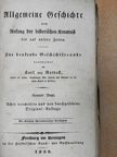 Karl von Rotteck - Allgemeine Geschichte vom Anfang der historischen Kenntniß bis auf unsere Zeiten IX. (gótbetűs) [antikvár]