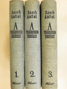 Szerb Antal - A világirodalom története I-III. [antikvár]