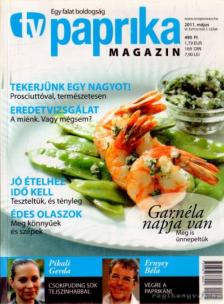 ZSIGMOND GÁBOR - TV paprika magazin 2011. május [antikvár]