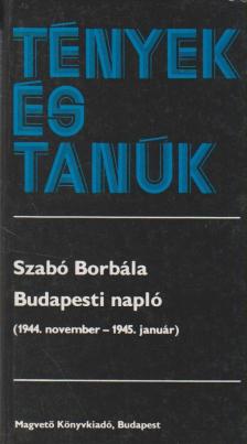 Szabó Borbála - Budapesti napló [antikvár]