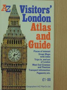 Geographers' A to Z visitors' London atlas and guide [antikvár]