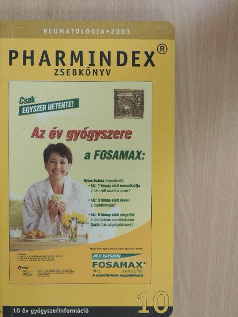 Pharmindex Zsebkönyv 2003 [antikvár]