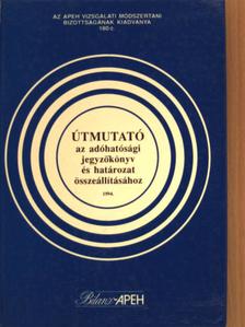 Útmutató az adóhatósági jegyzőkönyv és határozat összeállításához [antikvár]