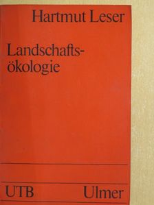 Hartmut Leser - Landschaftsökologie [antikvár]