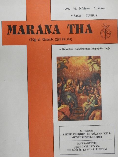 Charles Whitehead - Marana Tha 1994/3. [antikvár]