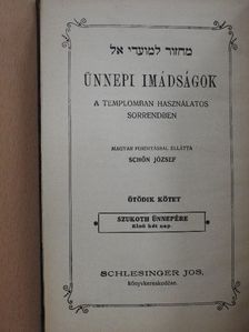 Ünnepi imádságok V. [antikvár]