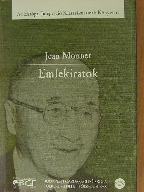 Jean Monnet - Emlékiratok [antikvár]