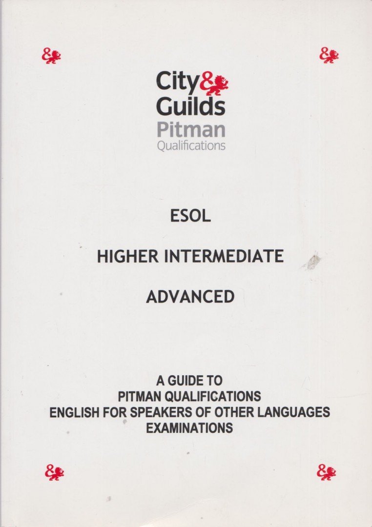 SZABÓ PÉTER - ESOL Higher Intermediate, Advanced [antikvár]