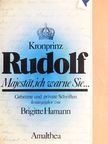 Kronprinz Rudolf [antikvár]