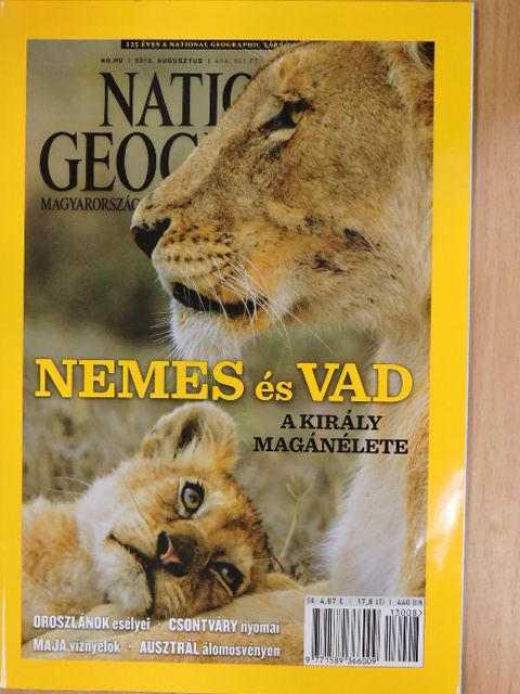 David Quammen - National Geographic Magyarország 2013. augusztus [antikvár]