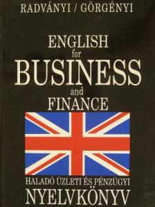 Dr. Radványi Tamás - English for Business and Finance [antikvár]