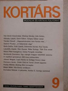 Balla Zsófia - Kortárs 1980. szeptember [antikvár]