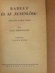 Ilja Ehrenburg - Babeuf és az "Egyenlőek" [antikvár]