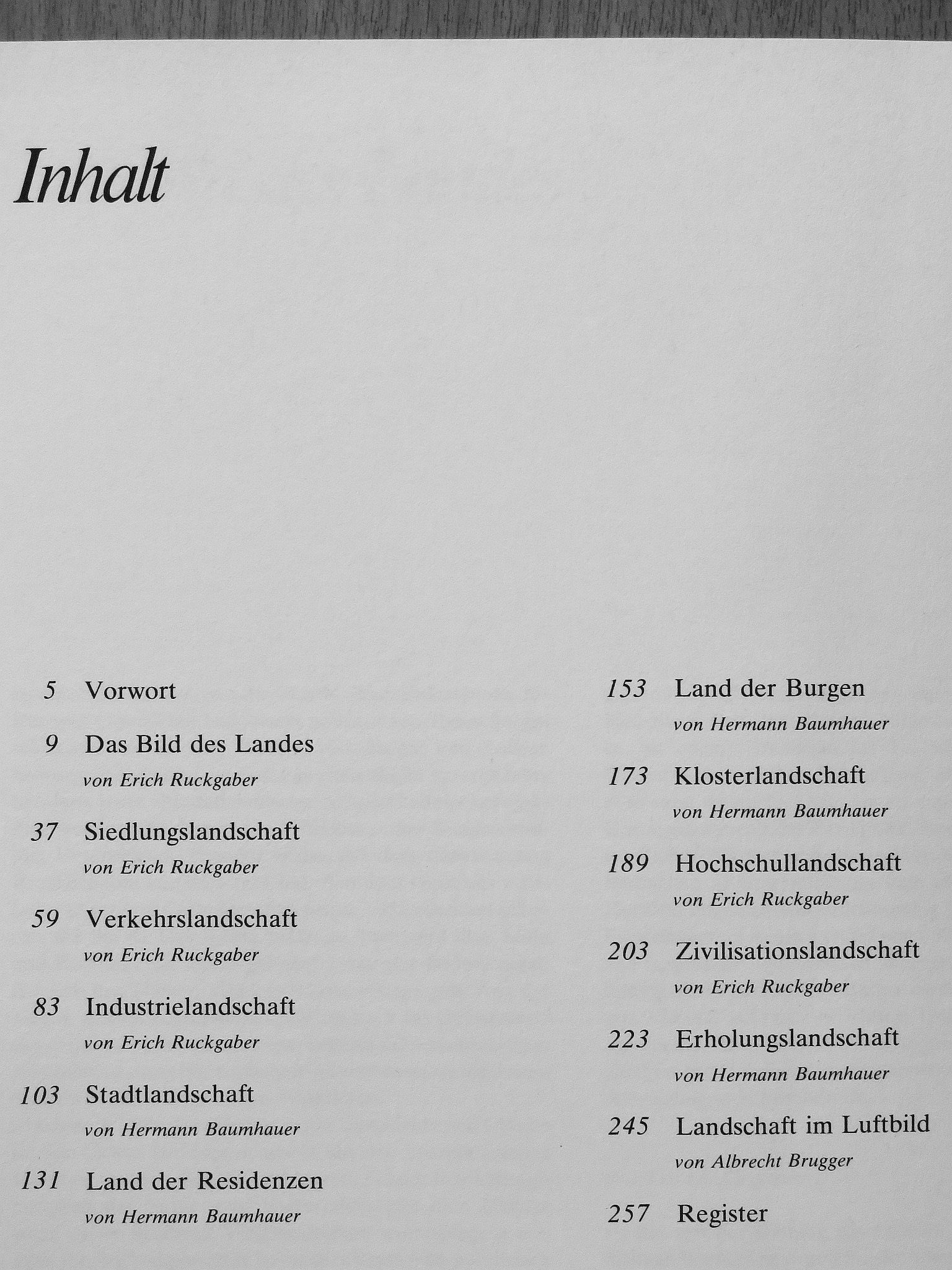 Erich Ruckgaber - Baden-Württemberg [antikvár]