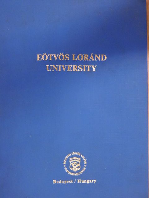 Papp József - Eötvös Loránd University [antikvár]