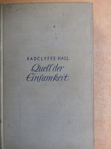 Radclyffe Hall - Quell der Einsamkeit [antikvár]