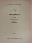 Farkas Miklós - Matematika IV. [antikvár]