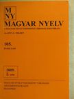 A. Jászó Anna - Magyar Nyelv 2009. június [antikvár]