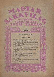 Magyar Sakkvilág 1947. október [antikvár]