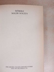 Eduard Mörike - Maler Nolten [antikvár]