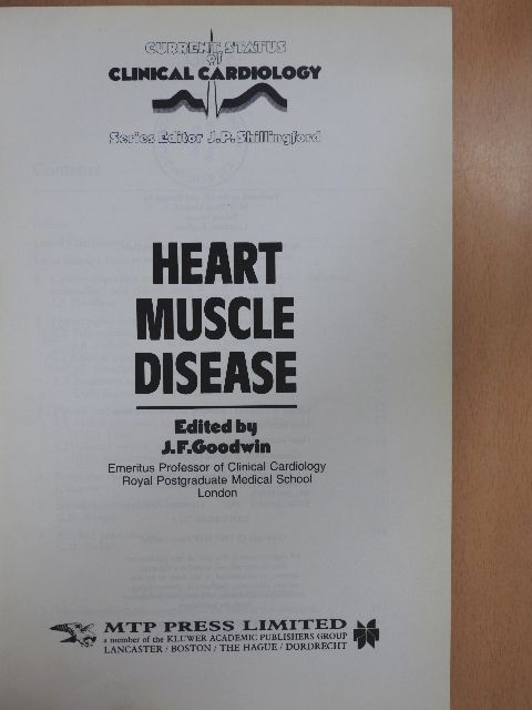 D. D. Sugrue - Heart Muscle Disease [antikvár]