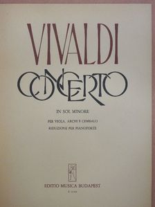 Antonio Vivaldi - Concerto in sol minore [antikvár]