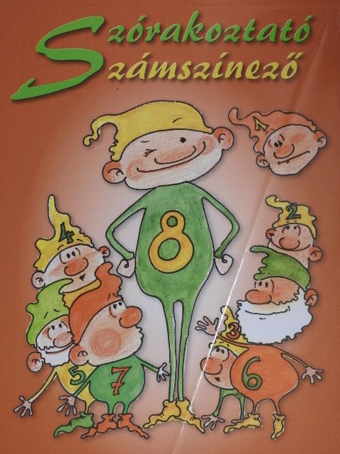 Szórakoztató számszínező  [antikvár]