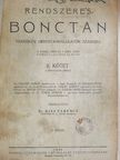 Kiss Ferencz - Rendszeres bonctan II. [antikvár]