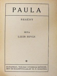 Lázár István - Paula [antikvár]
