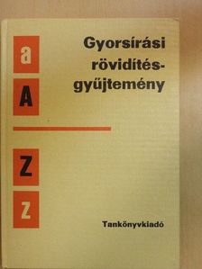 Dr. Barabási László - Gyorsírási rövidítés-gyűjtemény [antikvár]