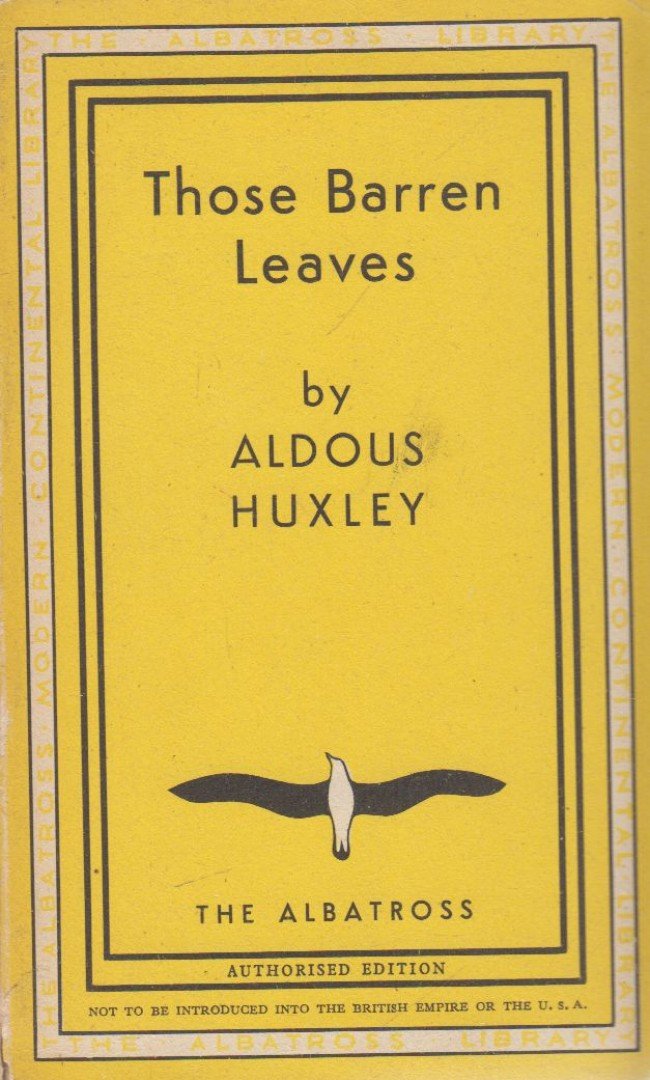 Those Barren Leaves [antikvár]