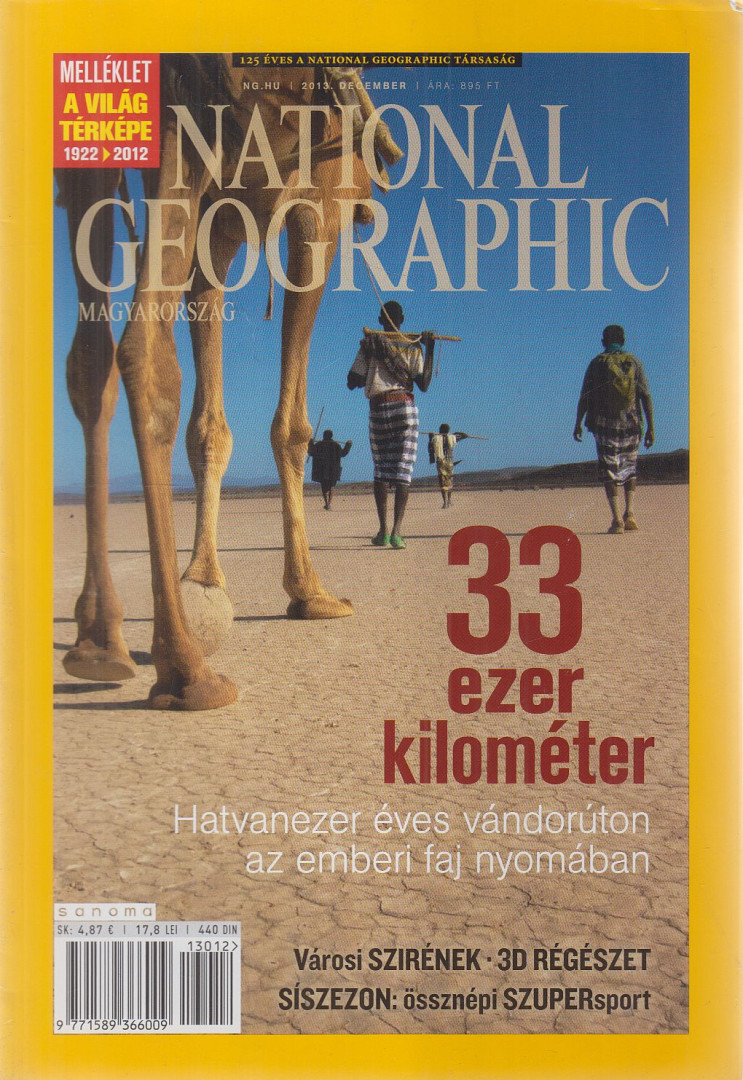 Lipták Tímea (főszerk.) - National Geographic Magyarország 2013. december [antikvár]
