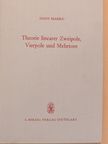 Hans Marko - Theorie Linearer Zweipole, Vierpole und Mehrtore [antikvár]