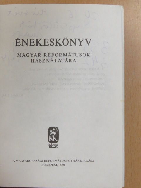 Énekeskönyv [antikvár]