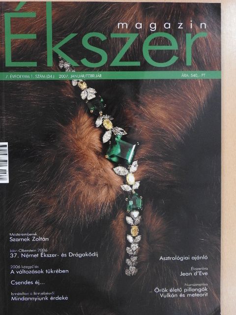 Dr. Oberfrank Ferenc - Ékszer Magazin 2007. január/február [antikvár]