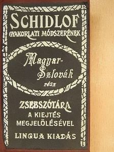Magyar-szlovák-cseh kéziszótár I. rész [antikvár]