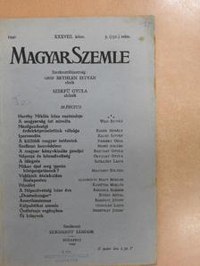 Gogolák Lajos - Magyar Szemle 1940. március [antikvár]
