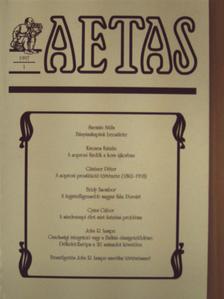 Bódy Zsombor - Aetas 1997/1. [antikvár]