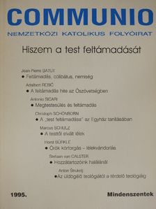 Adalbert Rebic - Communio 1995. Mindenszentek [antikvár]