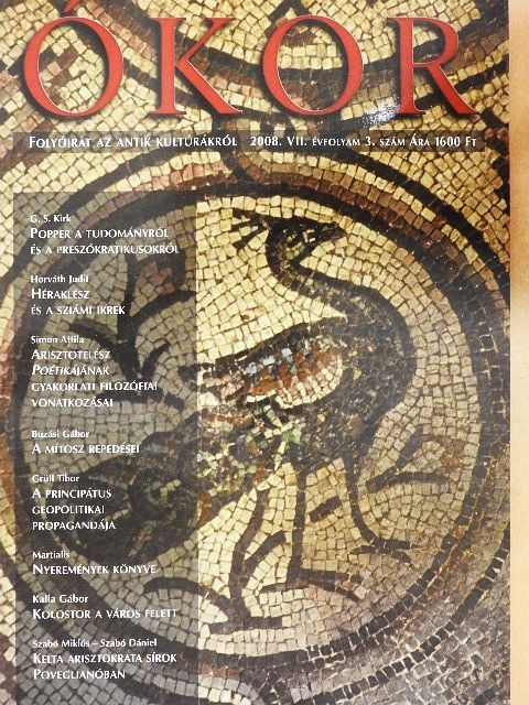 Bíró Szilvia - Ókor 2008/3. [antikvár]