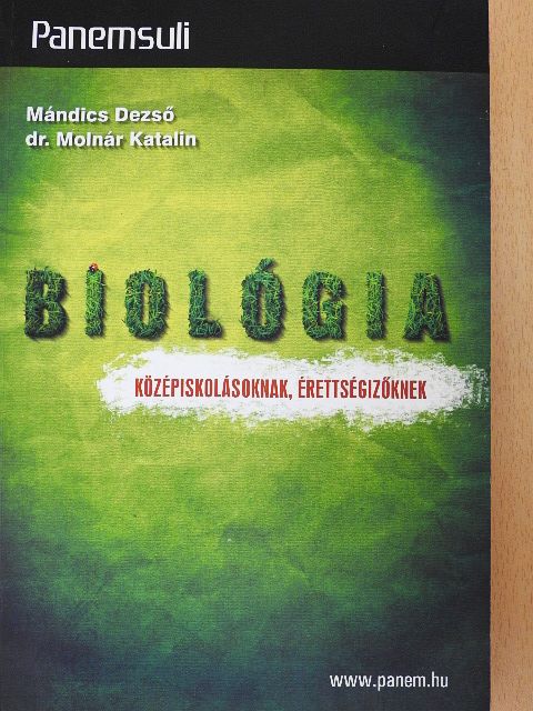 Dr. Molnár Katalin - Biológia [antikvár]